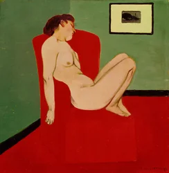Seated Female Nude